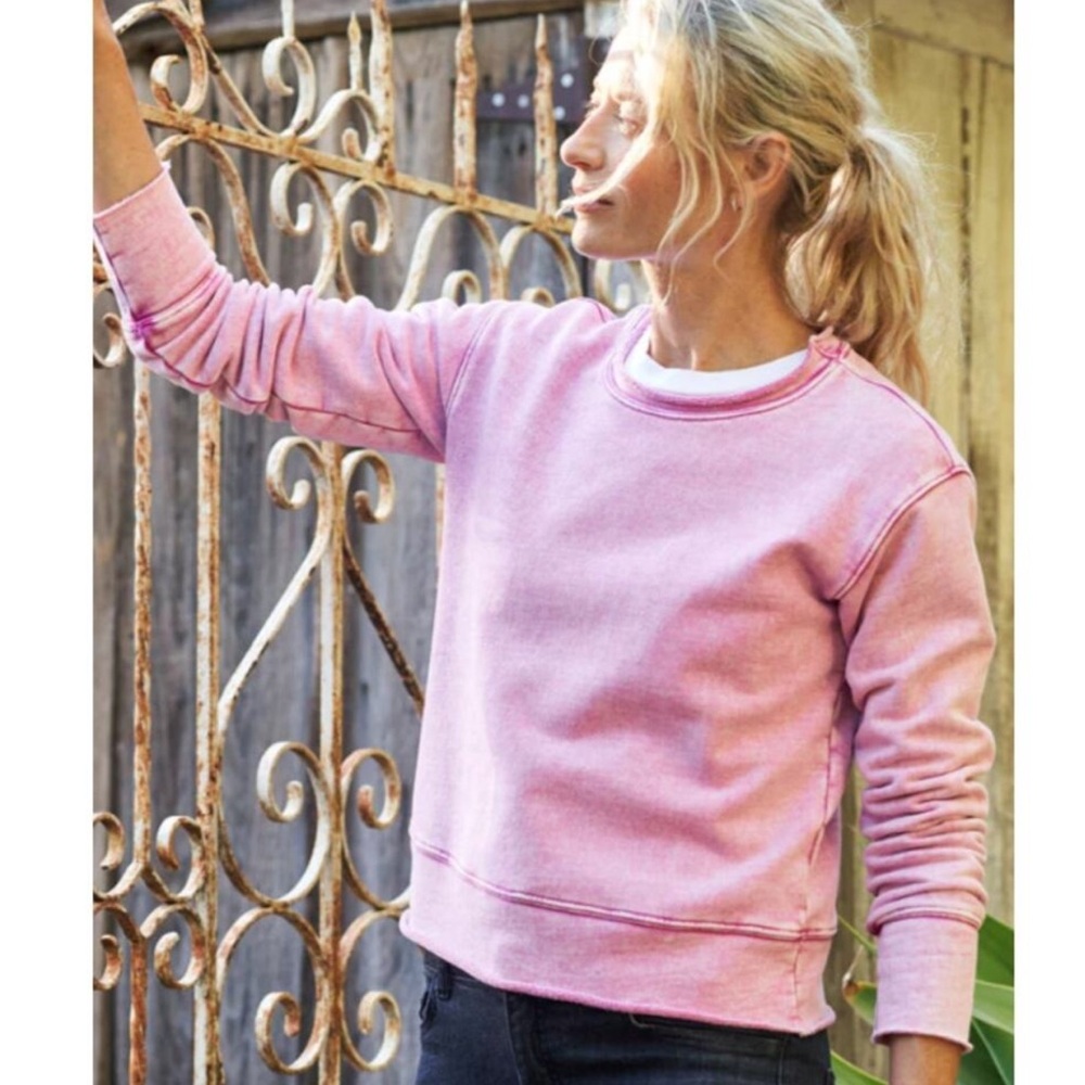 Frank & Eileen Pink Crewneck Sweatshirt